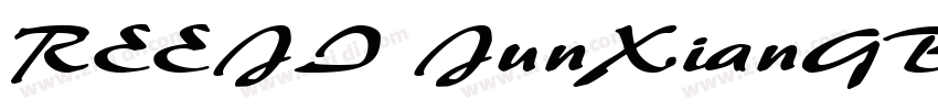 REEJI JunXianGB Flas字体转换